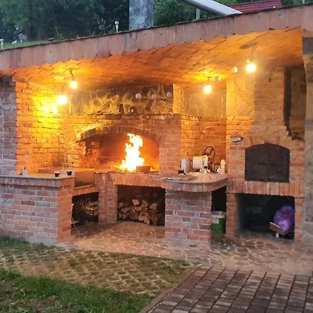 Tatil Evi Three Stars Luxury House Art-pe With Pool And Pool *