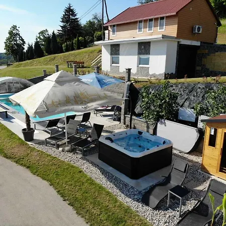 Tatil Evi Three Stars Luxury House Art-pe With Pool And Pool *