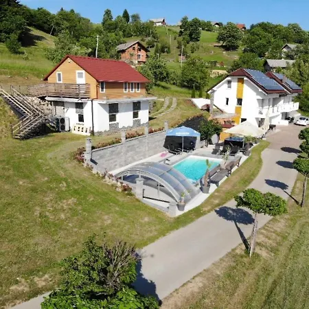 Three Stars Luxury House Art-pe With Pool And Pool Trebnje