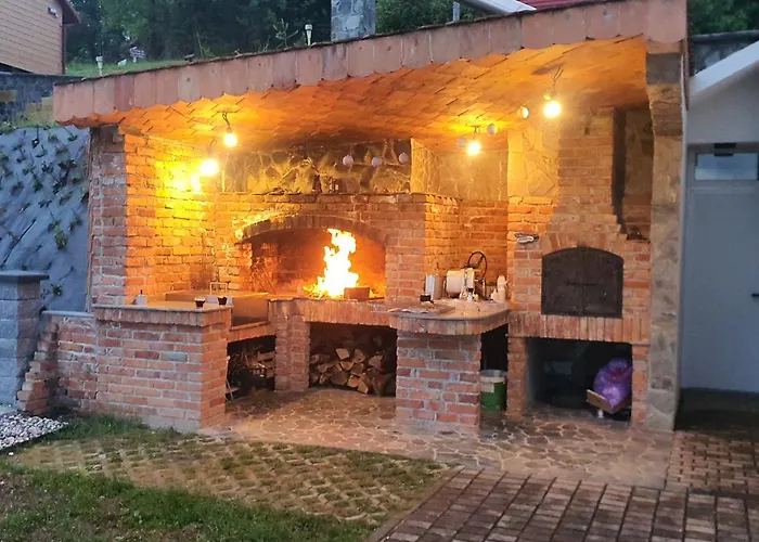 Tatil Evi Three Stars Luxury House Art-pe With Pool And Pool *