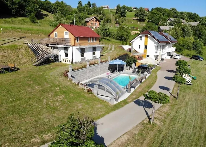 Three Stars Luxury House Art-pe With Pool And Pool Trebnje